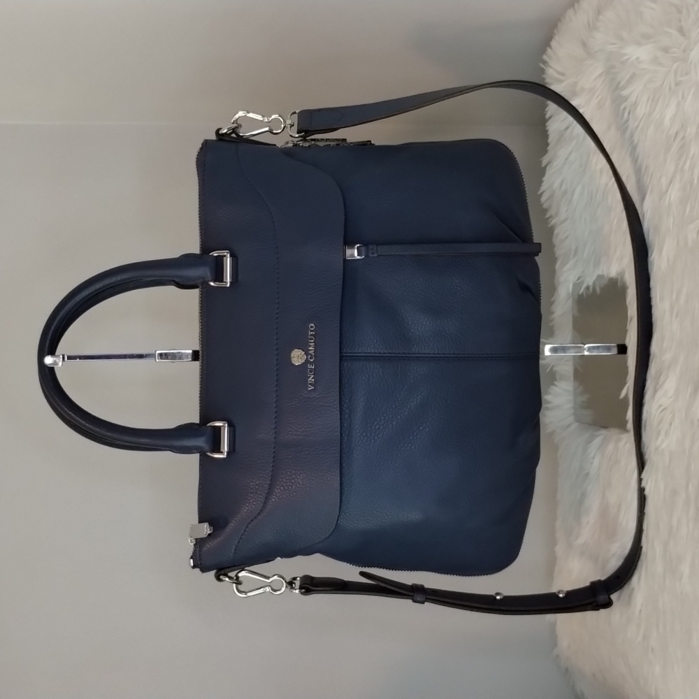 Vince Camuto Dean Leather Satchel Bag